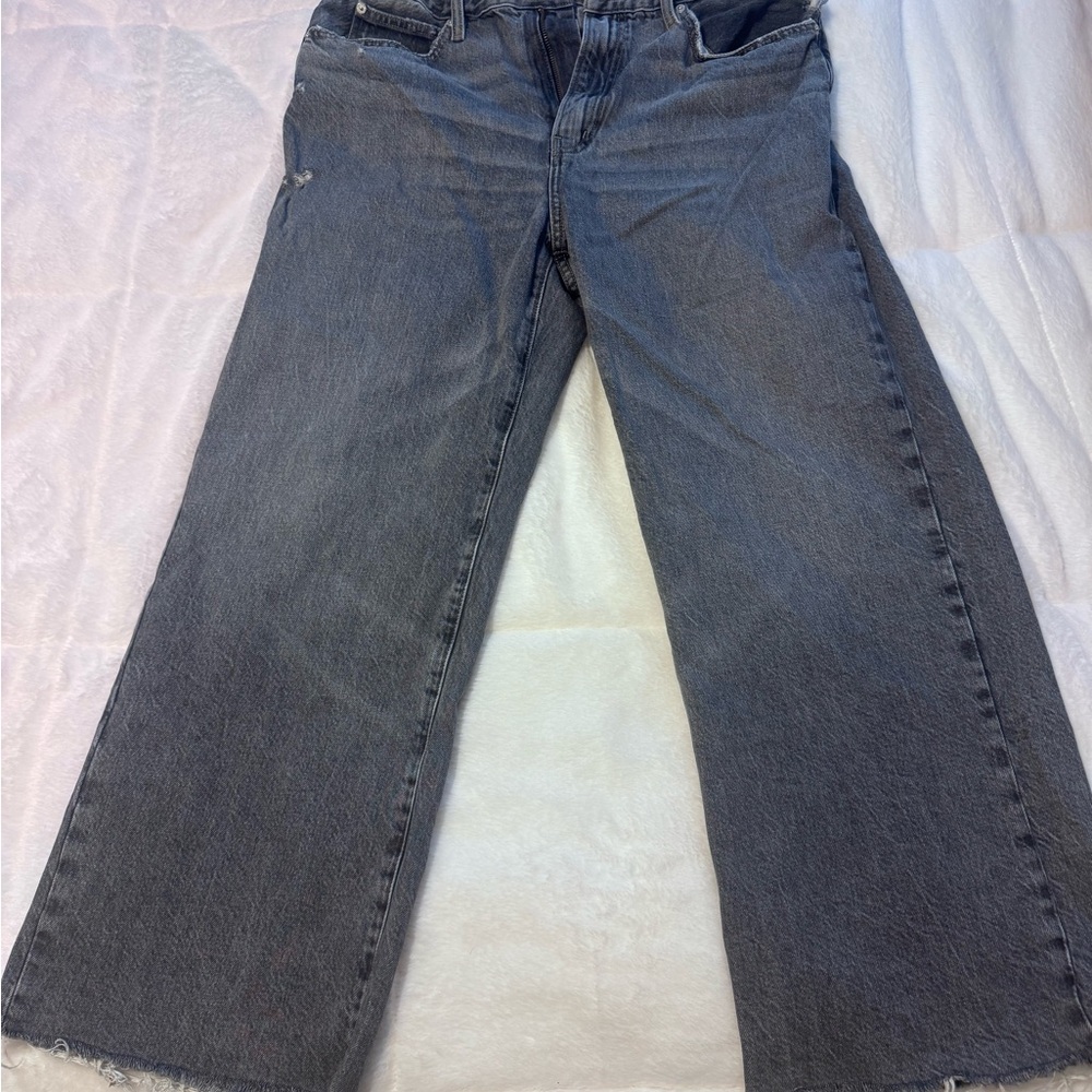 Frame Denim Gray The Relaxed Straight Jeans